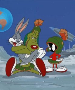 Marvin The Martian Diamond Painting