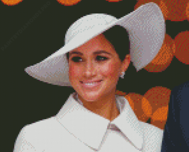 Meghan Markle Diamond Painting