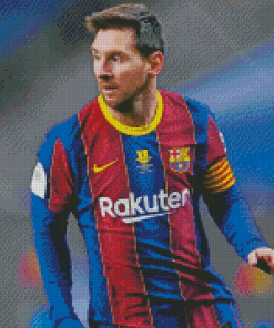 Messi Barcelona Diamond Painting