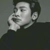 Monochrome Ji Chang Wook Diamond Painting