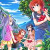 Non Non Biyori With Apples Diamond Painting