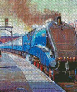 Old Mallard Train Station Diamond Painting