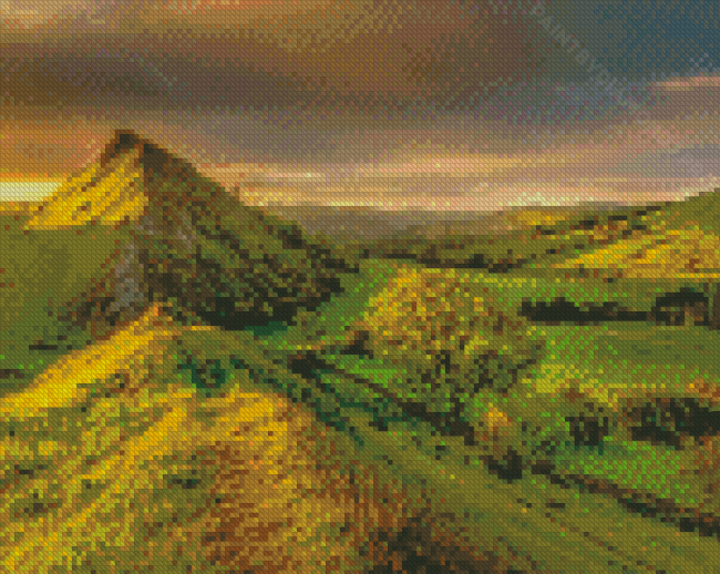 Peak District Landscape Diamond Painting