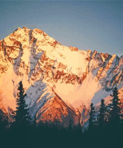 Pioneer Peak Diamond Painting