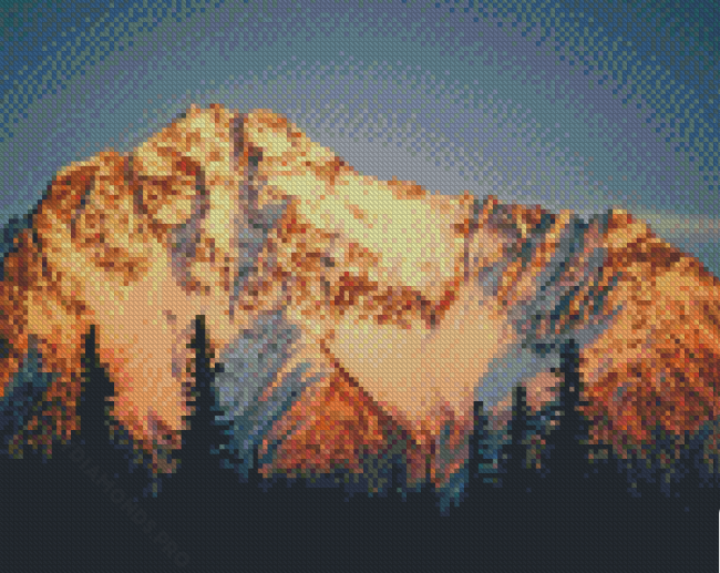 Pioneer Peak Diamond Painting