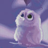 Purple Owl Diamond Painting