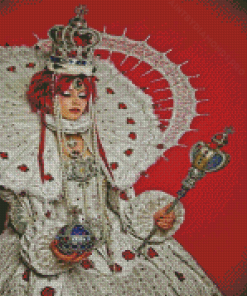 Queen Of Hearts Diamond Painting