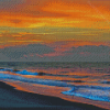 Rainbow Sunset Ocean Isle Beach Diamond Painting