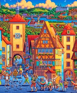 Rothenburg Diamond Painting