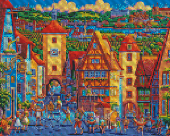 Rothenburg Diamond Painting