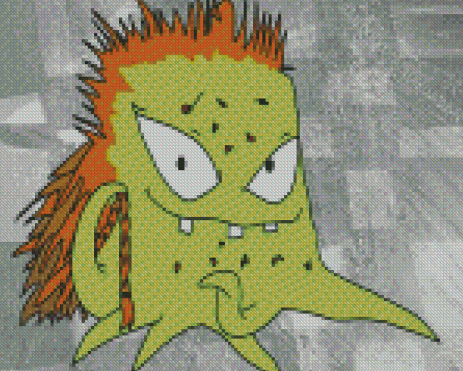 Rusty Squidbillies Character Diamond Painting