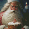 Santa Making A Wish Diamond Painting