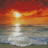 Sea Side Florida Sunset Diamond Painting