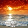 Sea Side Florida Sunset Diamond Painting