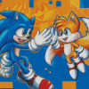 Sonic And Tails The Hedgehog Diamond Painting