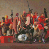 Team Fortress Diamond Painting