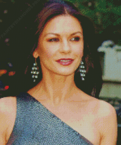 The Actress Catherine Zeta Jones Diamond Painting