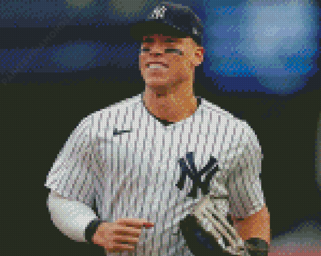 The Baseball Player Aaron Judge Diamond Painting