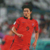 The Footballer Cho Gue Sung Diamond Painting