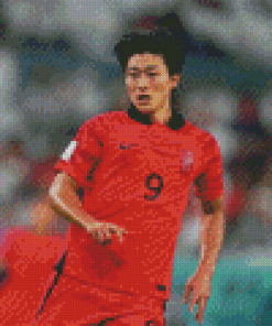 The Footballer Cho Gue Sung Diamond Painting