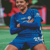 The Footballer Player Sam Kerr Diamond Painting