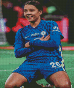 The Footballer Player Sam Kerr Diamond Painting