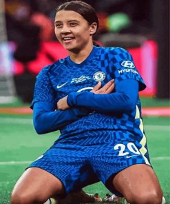 The Footballer Player Sam Kerr Diamond Painting