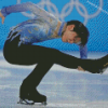 The Japanese Figure Skater Yuzuru Hanyu Diamond Painting