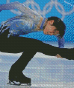 The Japanese Figure Skater Yuzuru Hanyu Diamond Painting