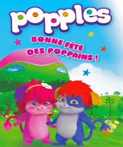 The Popples Cartoon Poster Diamond Painting