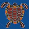 Turtle Aboriginal First Nation Art Diamond Painting