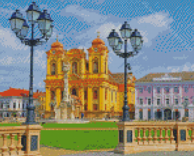 Union Qquare Timisoara Diamond Painting