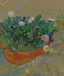 Van Gogh Daisy Diamond Painting