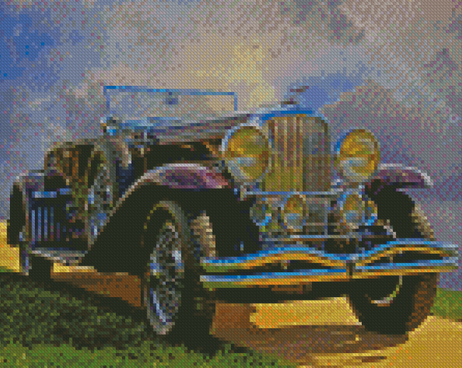 Vintage Duesenberg Diamond Painting