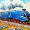 Vintage Mallard Train Diamond Painting