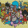 Warioware Gold Characters Diamond Painting