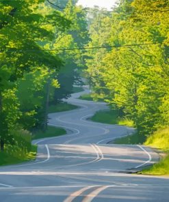 Windy Road Diamond Painting