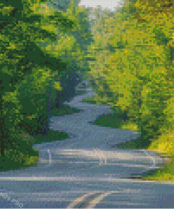 Windy Road Diamond Painting