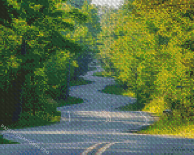 Windy Road Diamond Painting