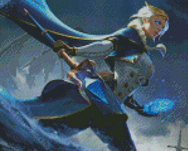 World Of Warcraft Jaina Diamond Painting