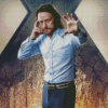 Young Professor Xavier Character Diamond Painting