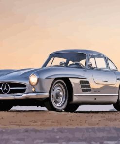 55 Mercedes Sl 300 Diamond Painting