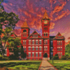 Auburn University At Sunset Diamond Painting