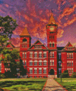 Auburn University At Sunset Diamond Painting