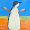 Australian Fairy Penguin Bird Art Diamond Painting