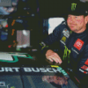 Auto Racer Kurt Busch Diamond Painting