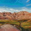 Badlands Landscape Diamond Painting