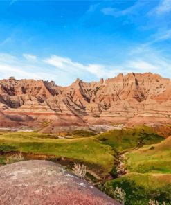 Badlands Landscape Diamond Painting