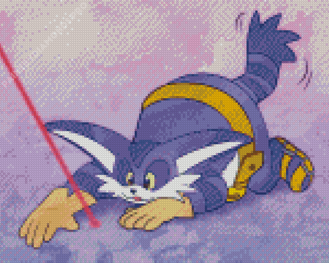 Big The Cat Diamond Painting