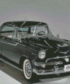 Black 1956 Dodge Car Diamond Painting